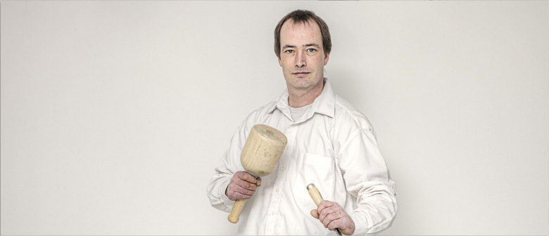 Handwerker bei der Arbeit