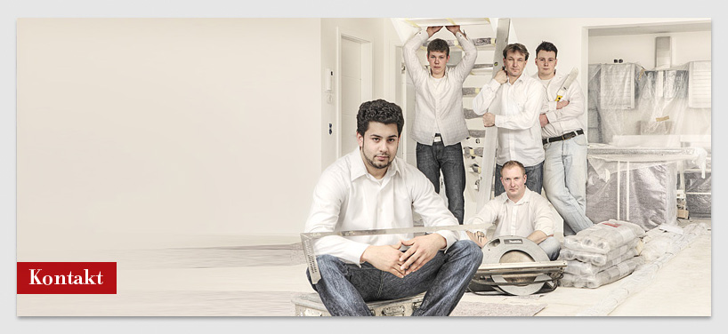 Das Team der Glas Spiess GmbH auf der Baustelle