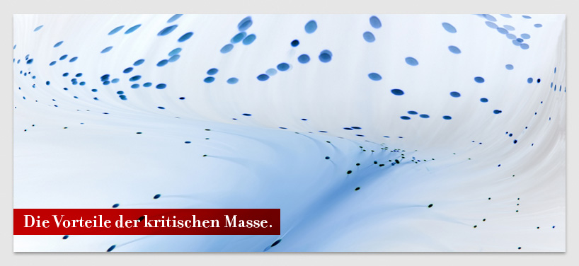 Die Vorteile der kritischen Masse